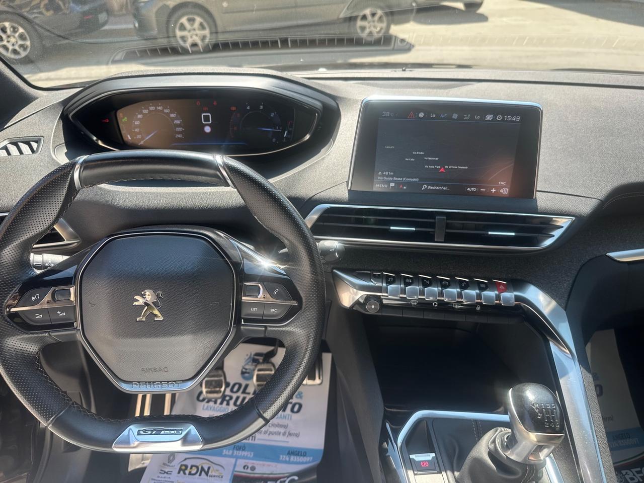 Peugeot 3008 BlueHDi 130 GT Line 3/2019 KM 122728 CERT 1PROP