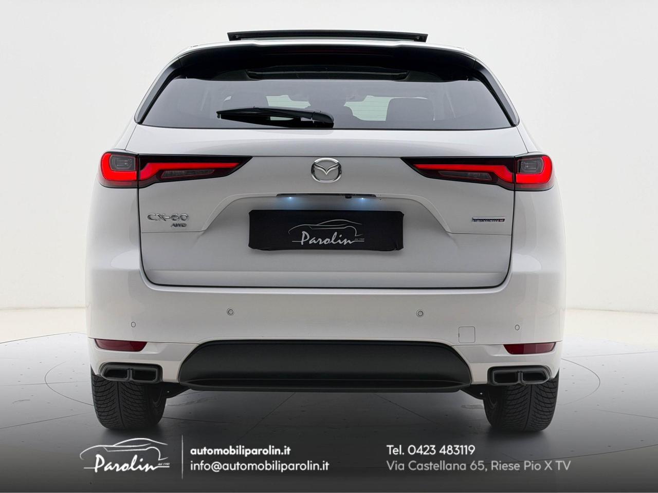 Mazda CX-60 3.3 m-hybrid boost Homura AWD Tetto-Perla-Black pack
