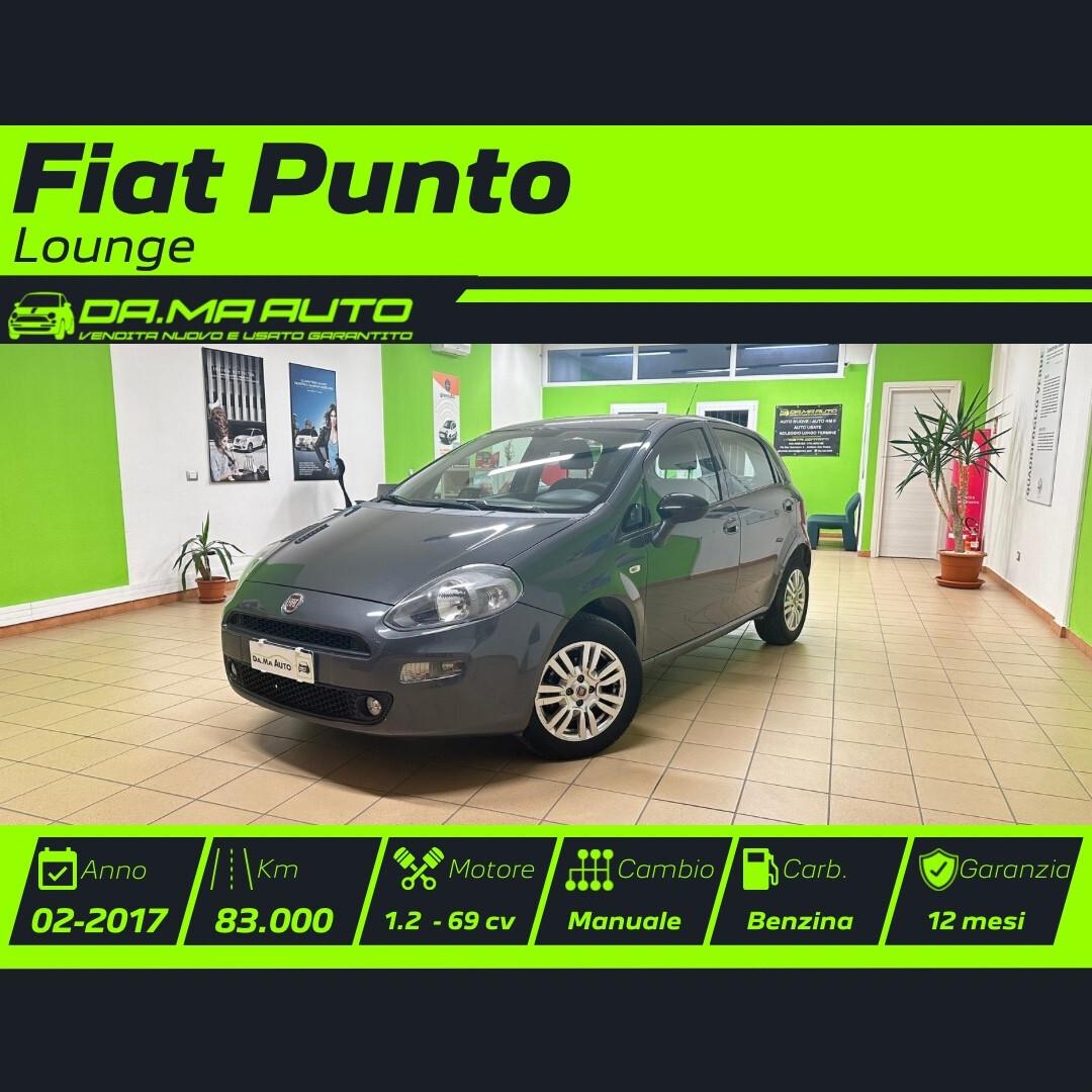 Fiat Punto 1.2 8V 5 porte Lounge 2017