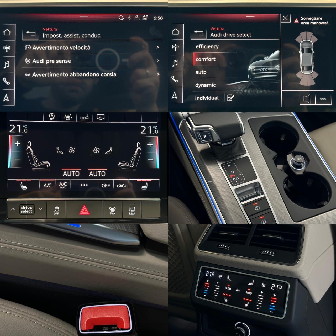 AUDI A6 50TDI DESIGN QUATTRO BERLINA *LUCI*SEDILI ELET*NAVI*