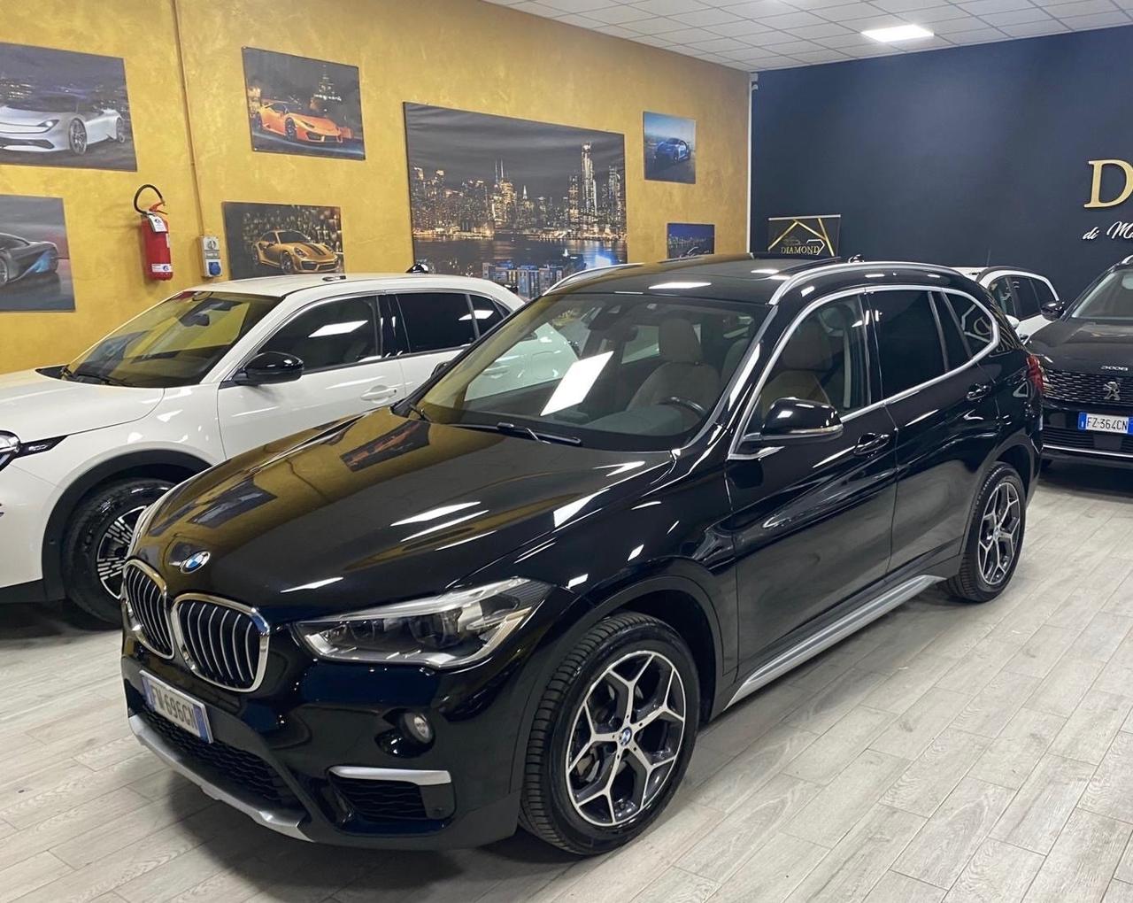 BMW X1 sDrive18d xLine “TETTO/NAV/RETR/PELLE”-2019