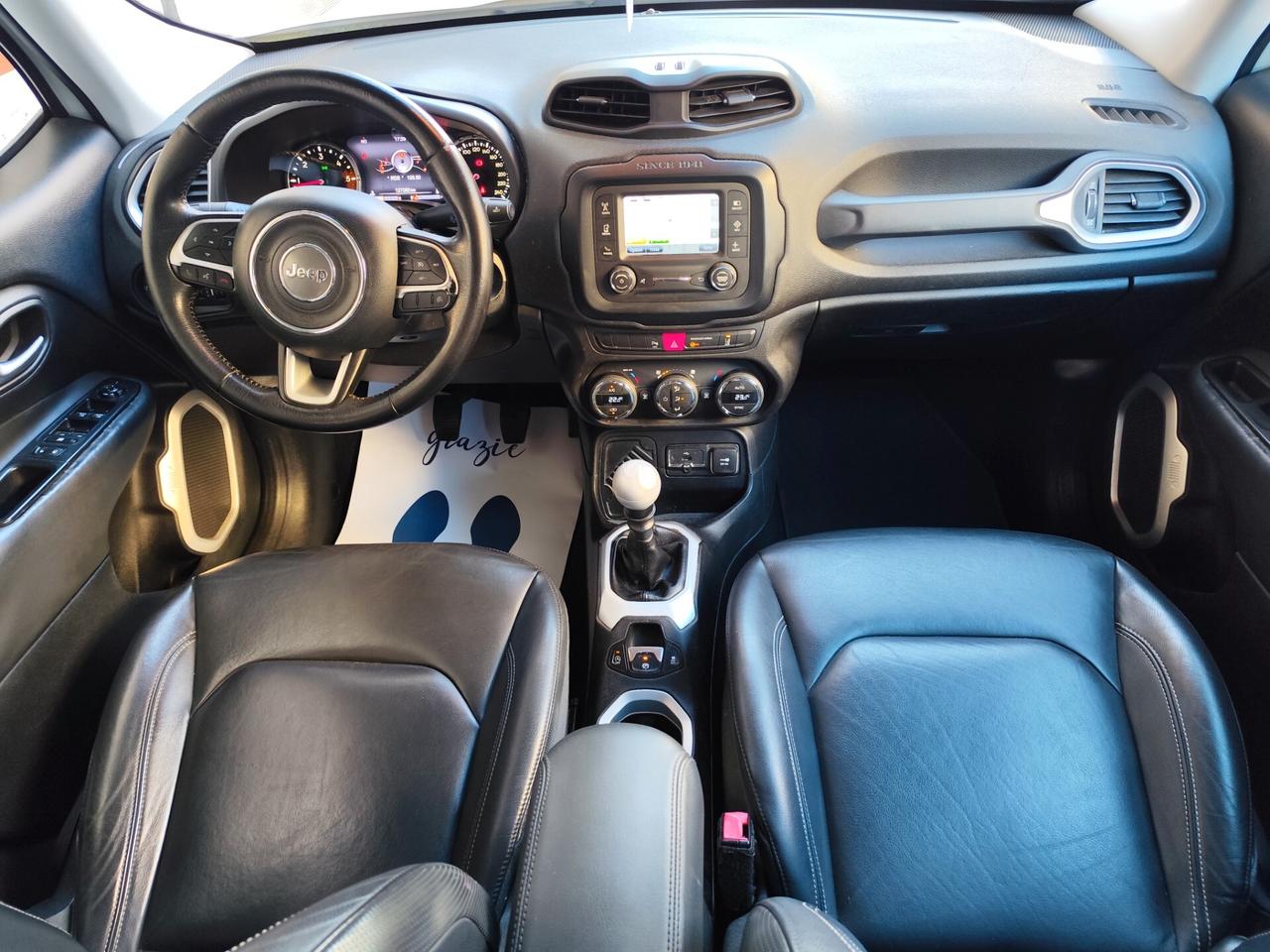 Jeep Renegade 1.6 Mjt 120CV Limited NAVI PELLE