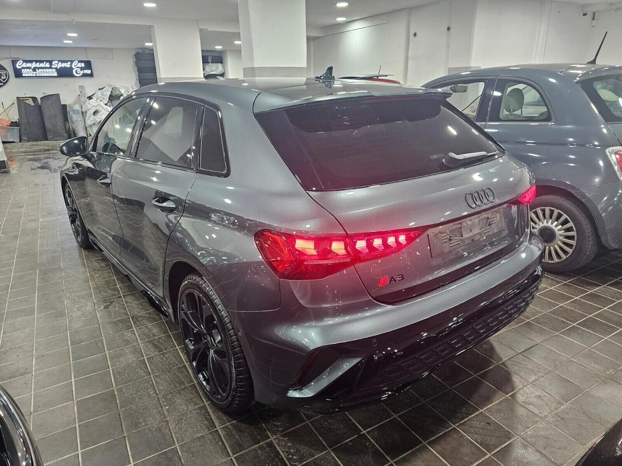 NUOVA AUDI A3 SPORTBACK SPB S-LINE 35TDI 150CV S-TRONIC BLACK -LUCI- SONOS- SEDILI ELETTRICI-RISCALDATI-MASSAGGIANTI