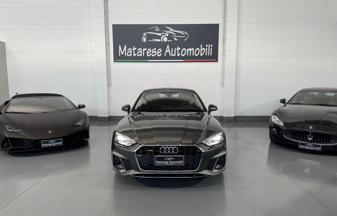 Audi A5 SPB S-Line 40 tdi 2.0 204cv quattro 1 Proprietario Finanziabile