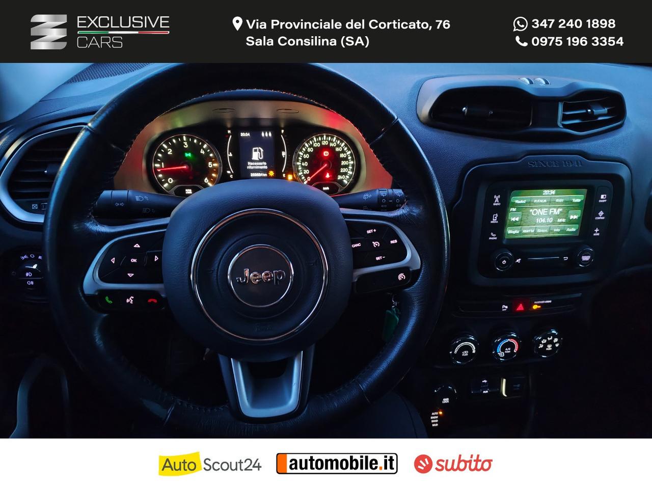 JEEP Renegade 2.0 Mjt 140 CV 4WD AD. Limited GRANDINATA
