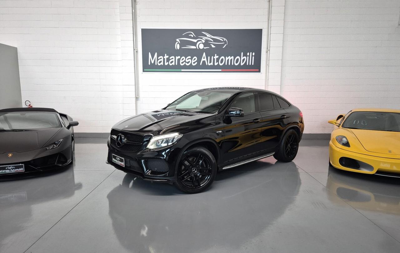 Mercedes GLE43 Coupè AMG 3.0 Biturbo 367cv 4Matic CarPlay Camera Pedane Cerchi21 GARANZIA FULL