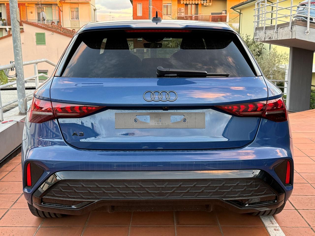 AUDI A3 IV 2024 Sportback A3 Sportback 2.0 tdi S line edition 150cv s-tronic