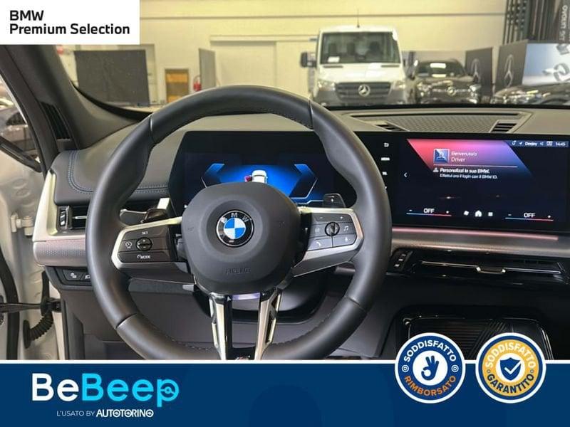 BMW X1 SDRIVE18D MSPORT AUTO