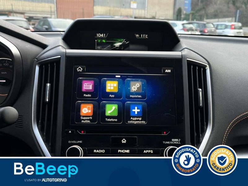 Subaru XV 1.6I STYLE LINEARTRONIC