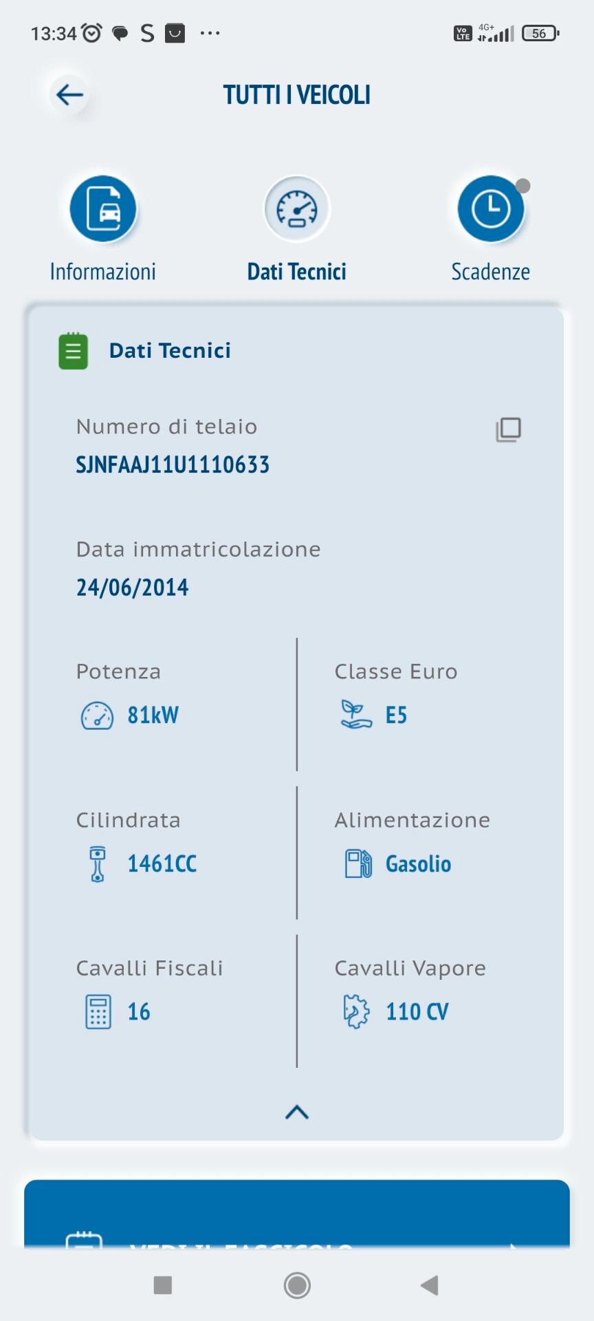 Nissan Qashqai TETTO PANORAMICO