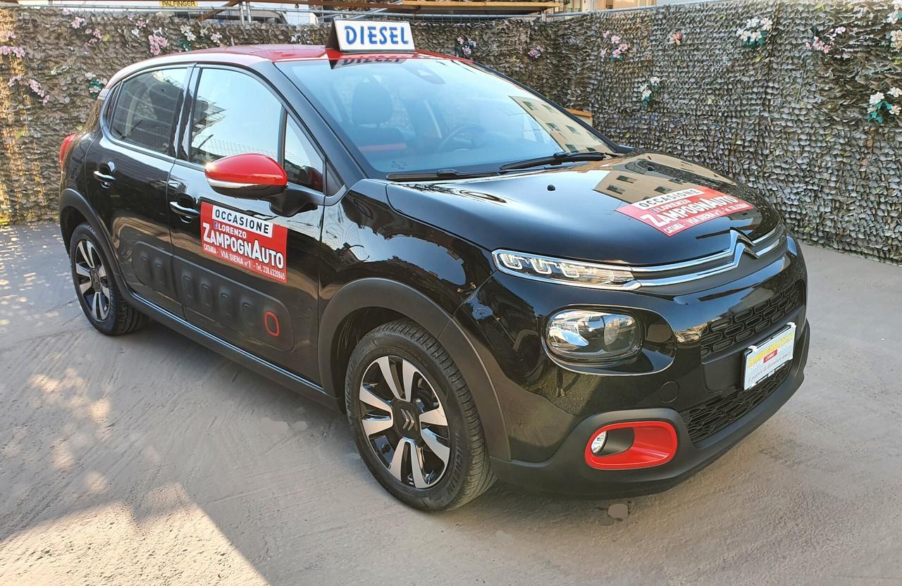 Citroen C3 1.4 BlueHDi 75 S&S Shine ZAMPOGNAUTO CT
