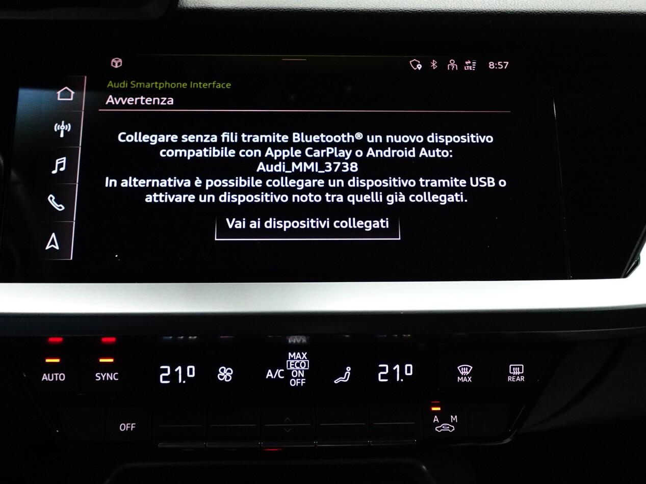 Audi A3 Sportback 2.0 TDI 150 CV 35 S TRONIC BSN ADVANCED