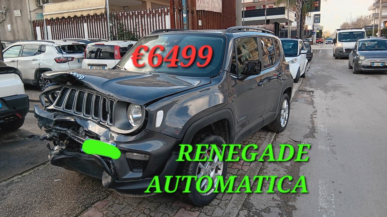 Jeep Renegade incidentata sinistrata mondialcars 12.022