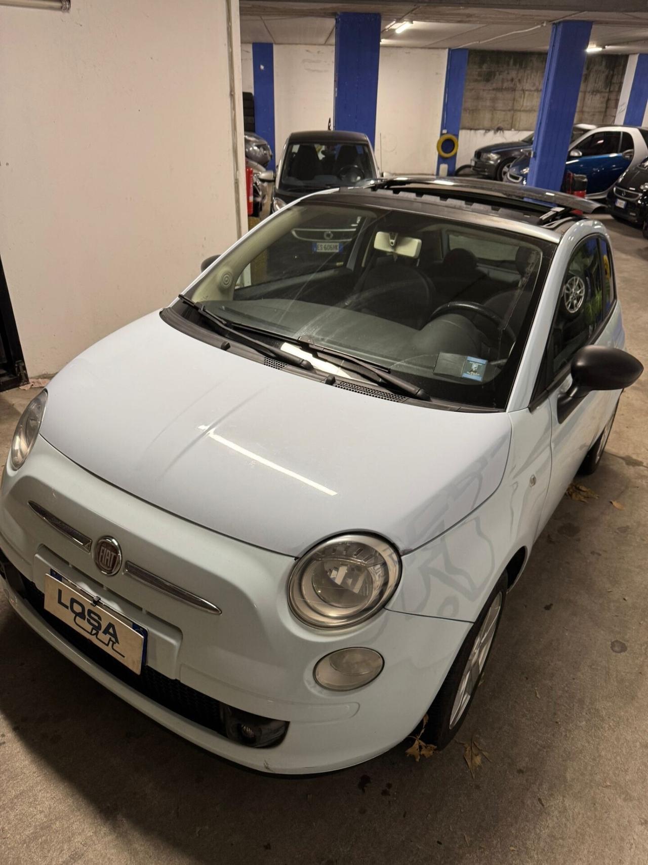 Fiat 500 1.2 Lounge 2008 TETTO APRIBILE