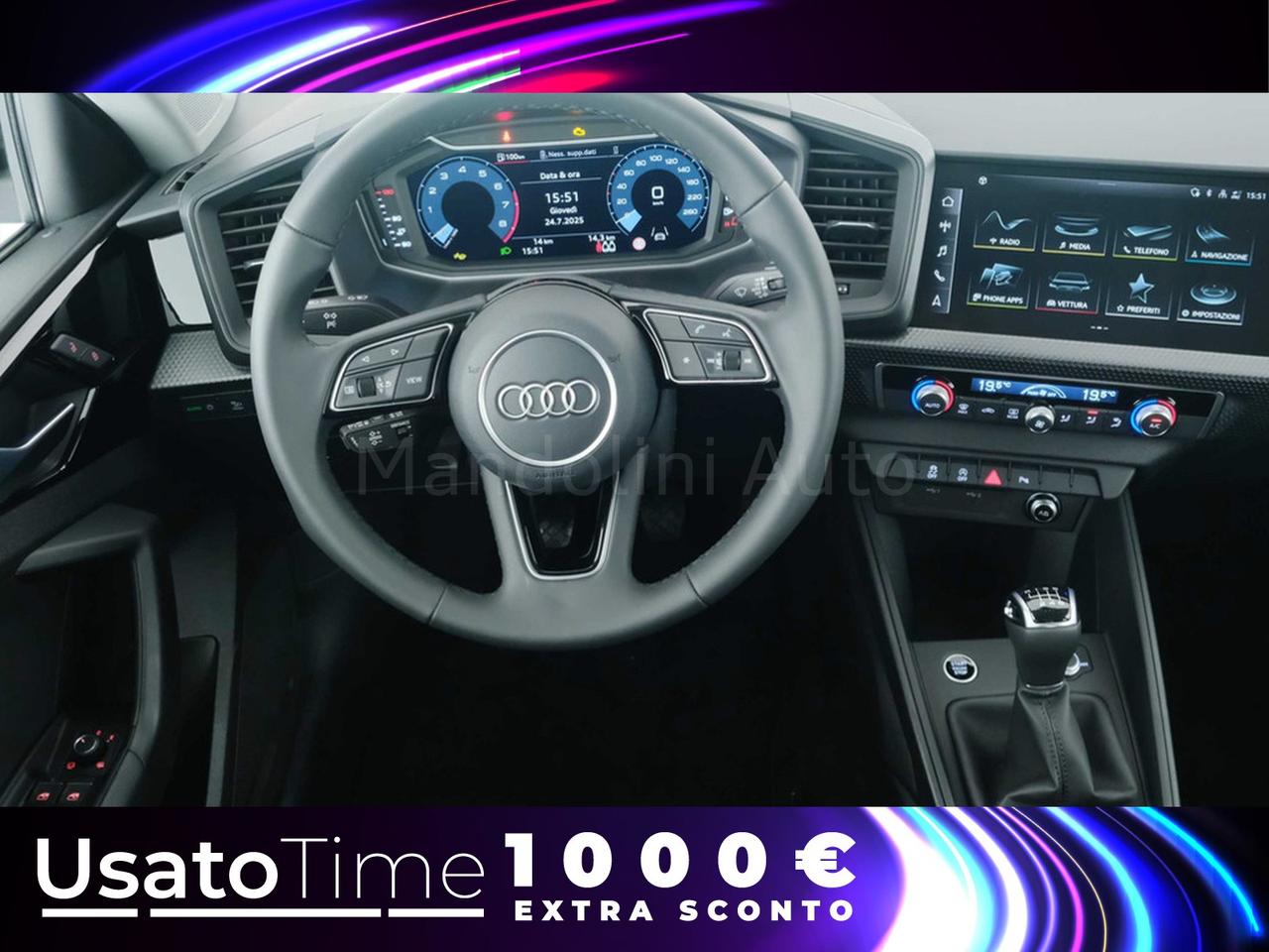 Audi A1 allstreet 30 1.0 tfsi 116cv identity contrast