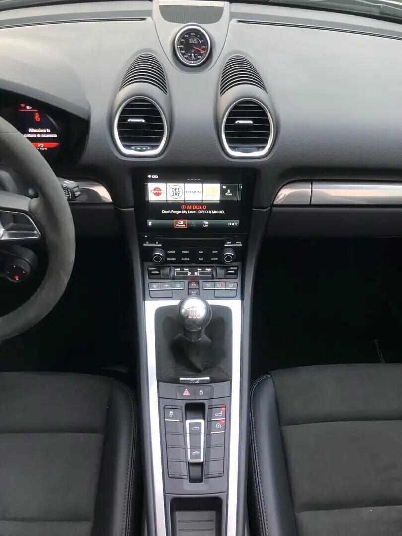 Porsche 718 Boxster 2.0-MANUALE-PORSCHE APPROVED 111 CONTROLLI UFFICIALI