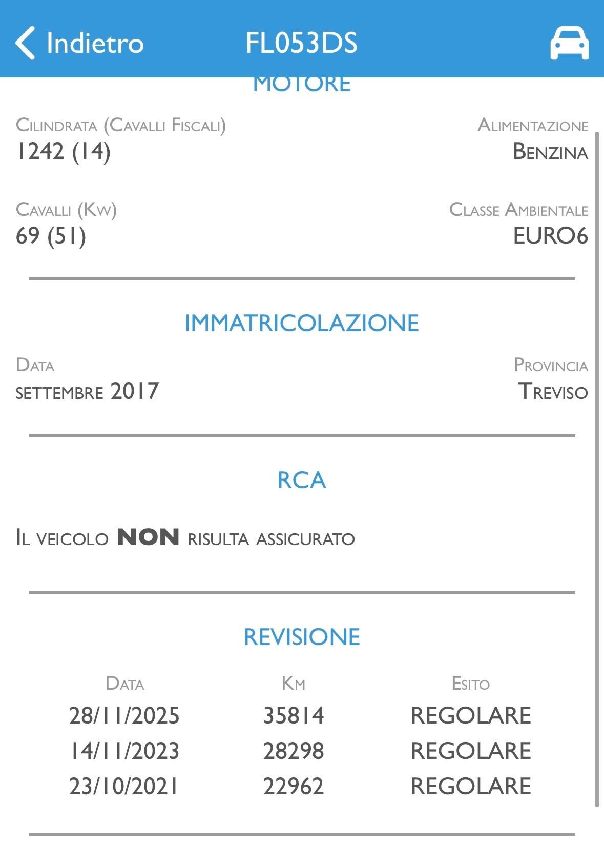 Fiat 500 1.2 benzina Euro 6 PREZZO REALE