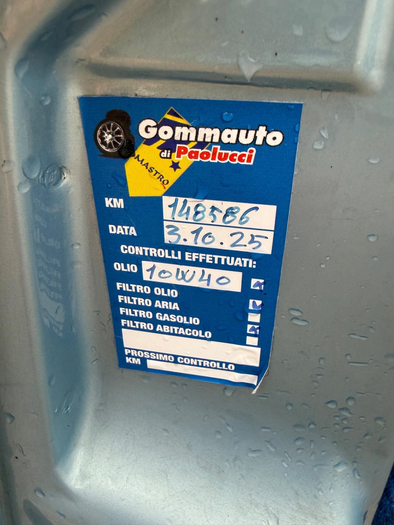 Fiat Punto 5porte 1.9 Diesel Neopatentati uniproprietario