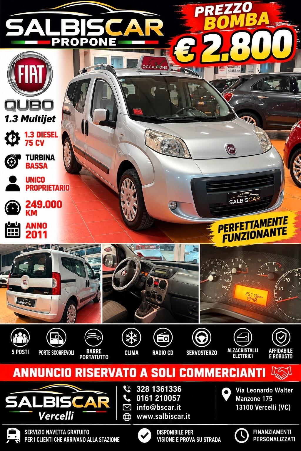 Fiat Qubo 1.3 MJT 75 CV Active
