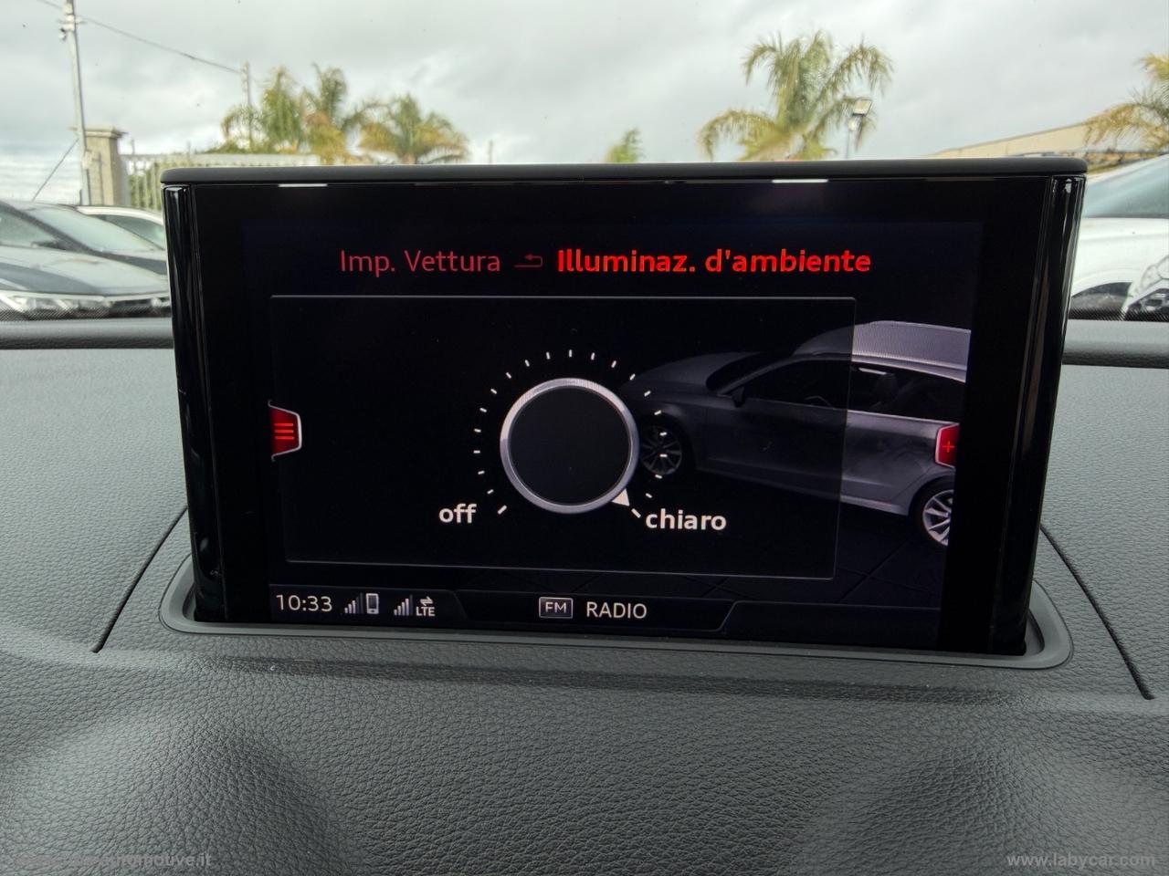 AUDI A3 SPORTBACK 1.6TDI 116CV VIRTUAL NAVI BLACK EDITION SPORT