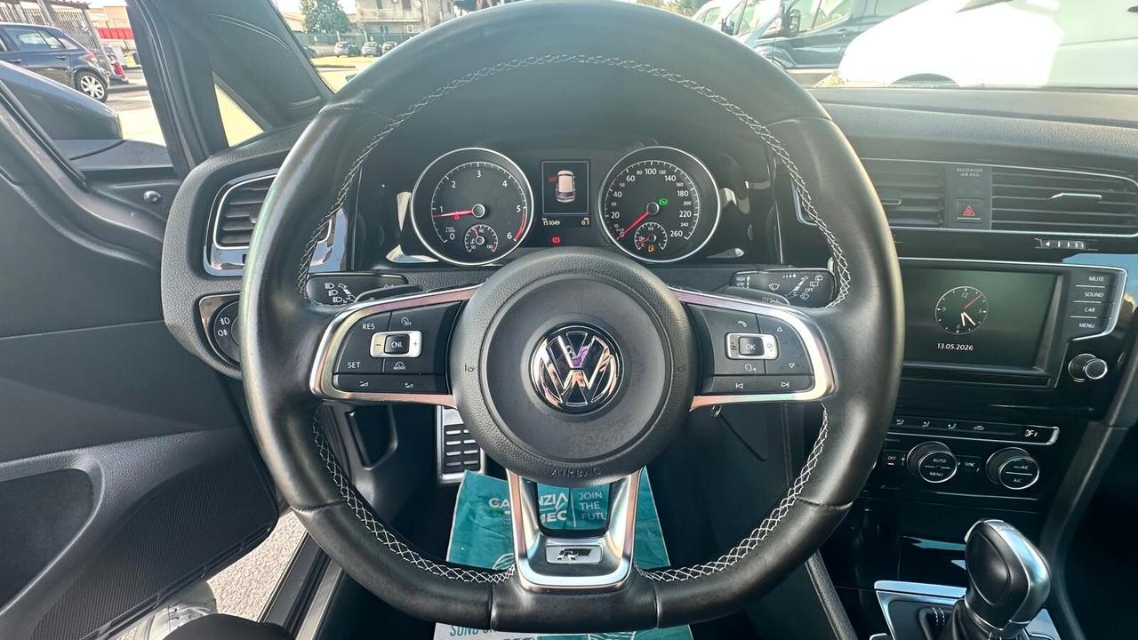 Volkswagen Golf 1.6 TDI 110 CV DSG R-LINE BlueMotion Tech-KM CERTIFICATI UNICO PROPRIETARIO