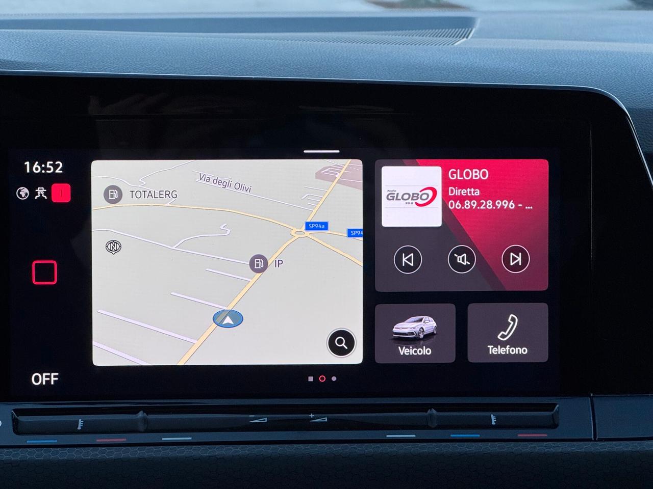 Volkswagen Golf 2.0 TSI GTI - TETTO APRIBILE - CAMERA - PRONTA CONSEGNA - TAGL. UFFICIALI - iQLIGHT