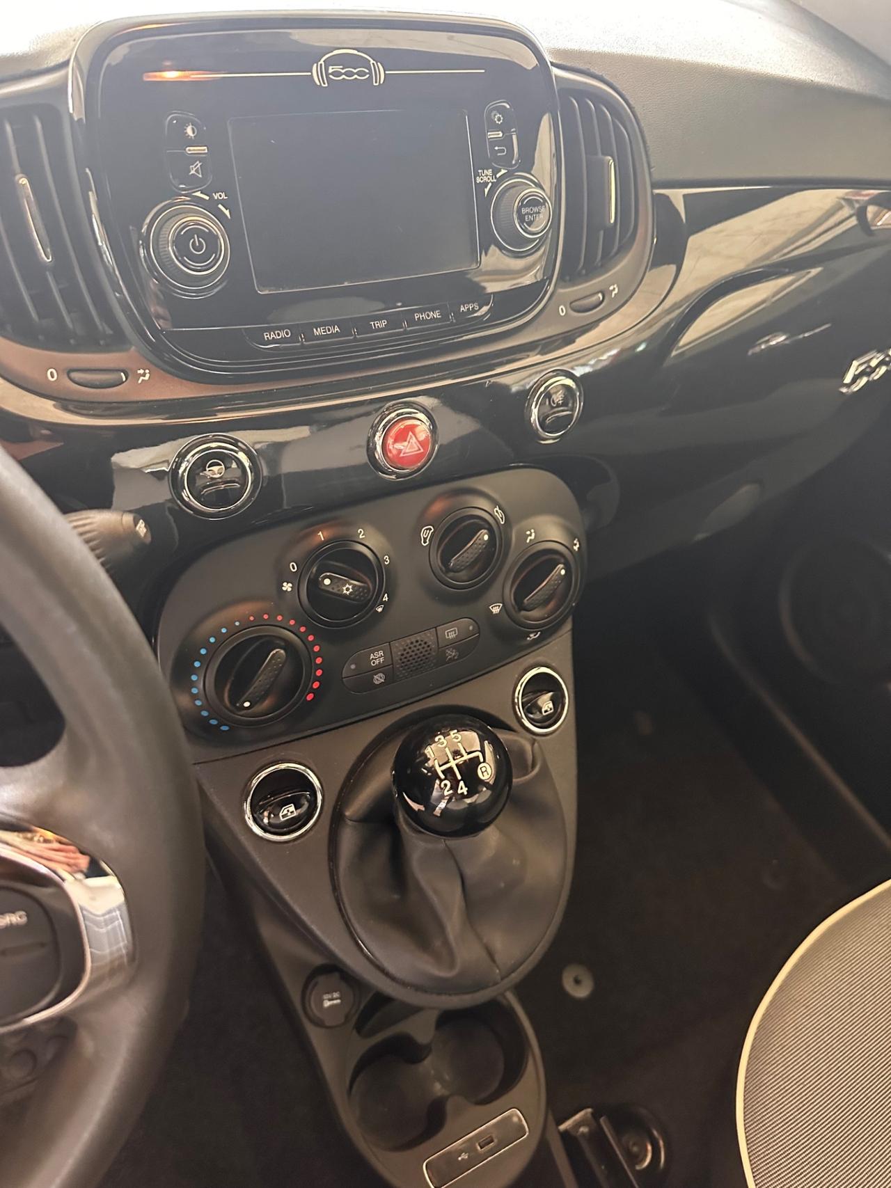 Fiat 500 1.2 Benz 69cv Euro6 Lounge 2019