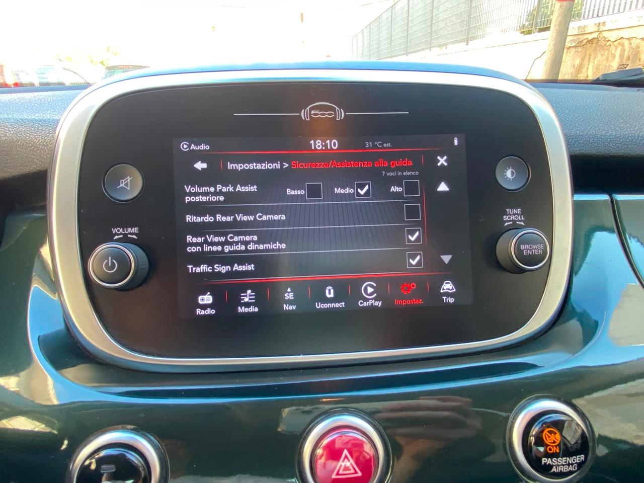 FIAT 500X CROSS 1.3Mjt 95CV Led Navy CAM 2019