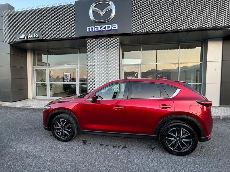 Mazda CX-5 2.2L Skyactiv-D 175CV 4WD Exclusive + CRUISE PACK + LEATHER PACK WHITE SOUL RED CRYSTAL