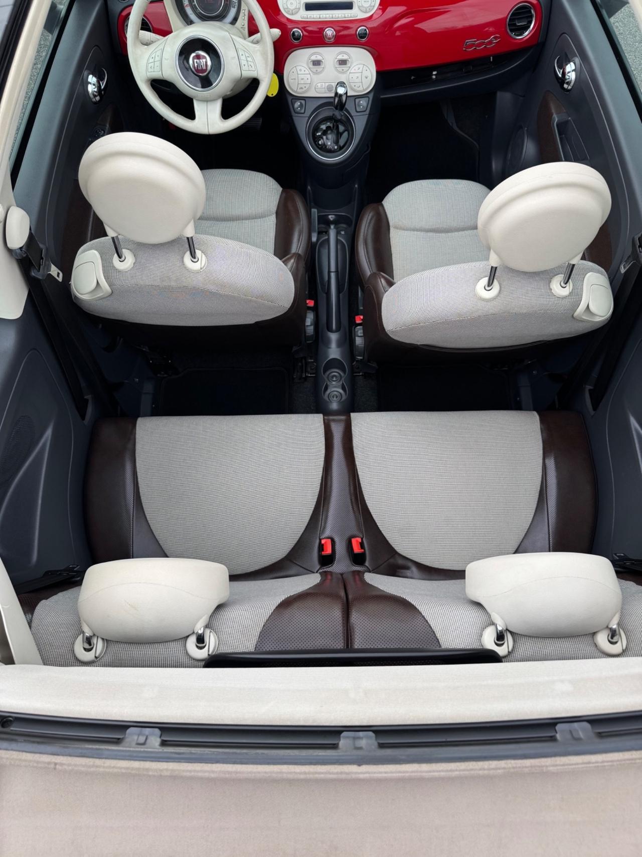 Fiat 500 C Cabrio Automatica Sensori di parcheggio