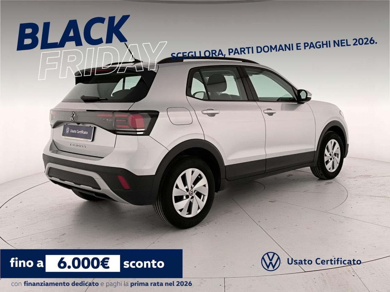 Volkswagen T-Cross 1.0 tsi life 95cv