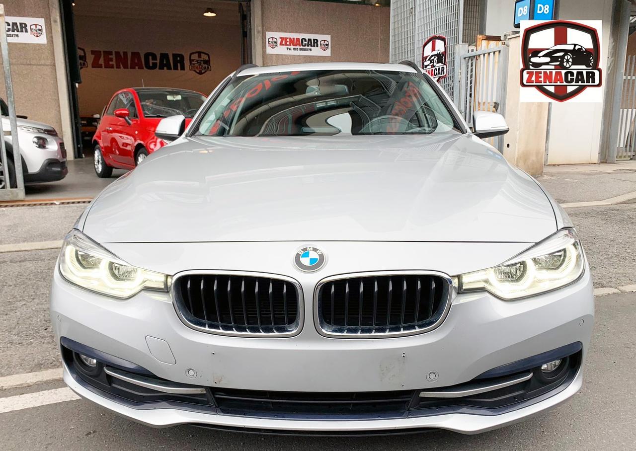 BMW 318d SW 150 CV TETTO APRIBILE INTERNI IN PELLE SEDILI RISCALDATI ED ELETTRICI
