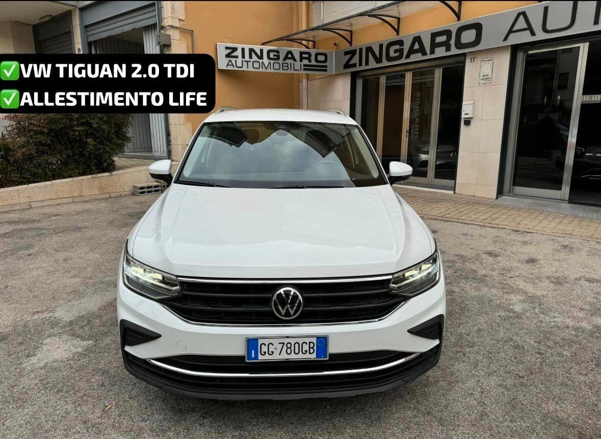 TIGUAN 2.0 TDI E6 LIFE NAVI CERCHI PERFETTA