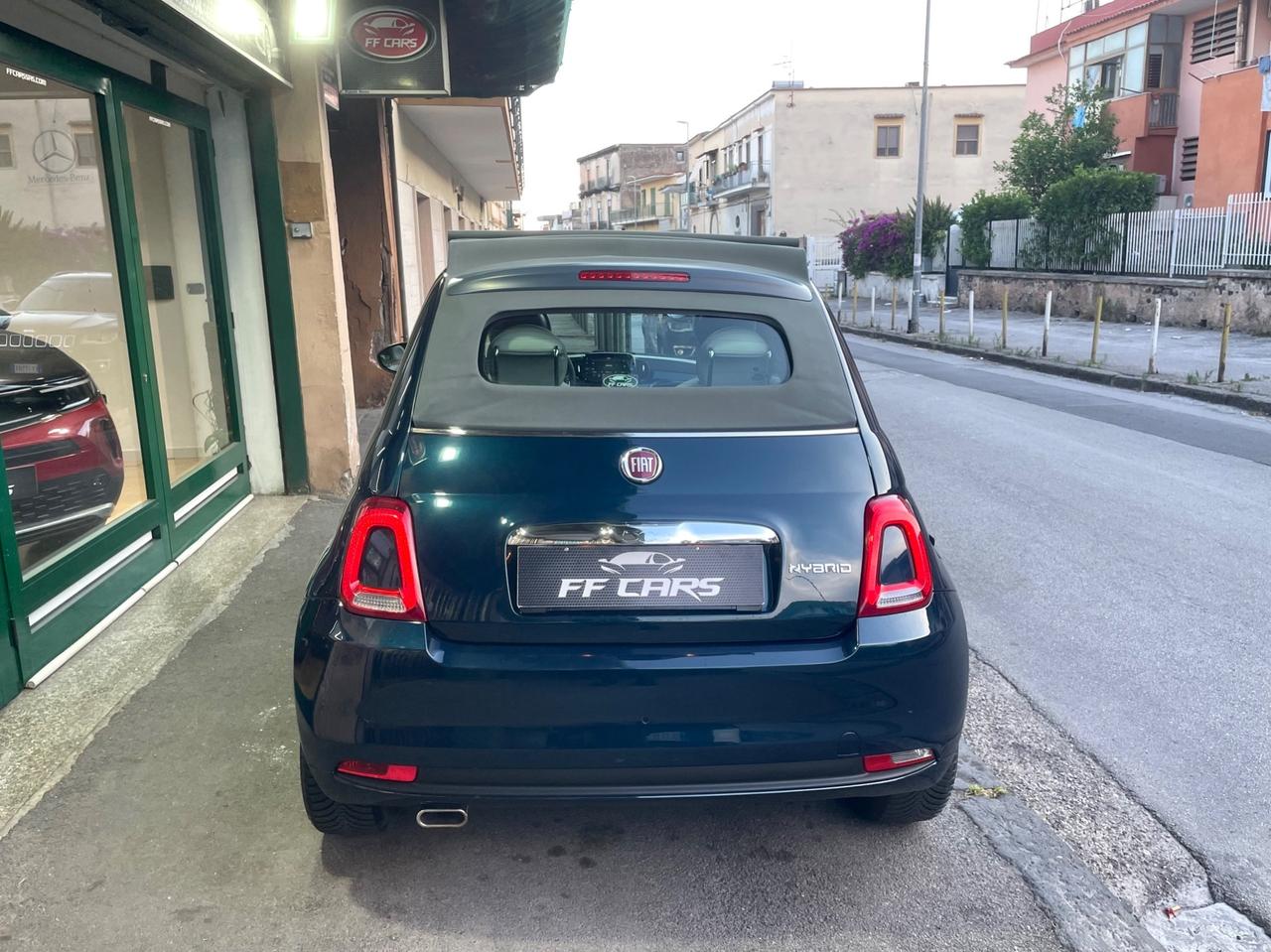Fiat 500 C 1.0 Hybrid Dolcevita Cabrio capotta jeans 2023