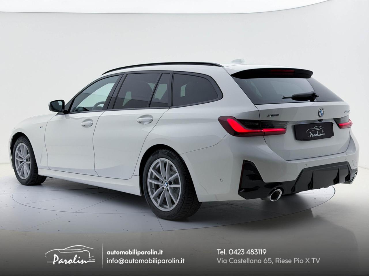 BMW 320 d Touring mhev 48V xdrive MSport Tetto-Gancio-Pelle-Winter-360°