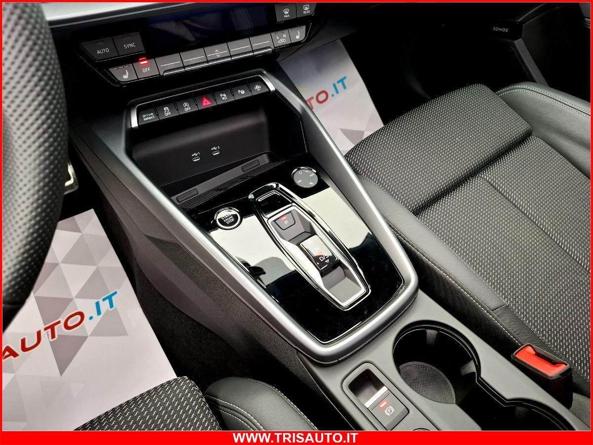 AUDI A3 SPB 35 2.0 Tdi S-tronic S-line Edition (TETTO PANORAMICO+MATRIX)