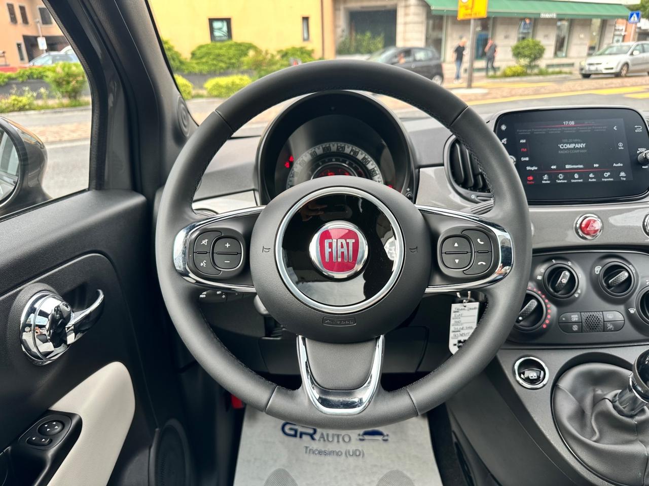 Fiat 500 1.0 Hybrid Dolcevita - Uniproprietario - Tetto panoramico