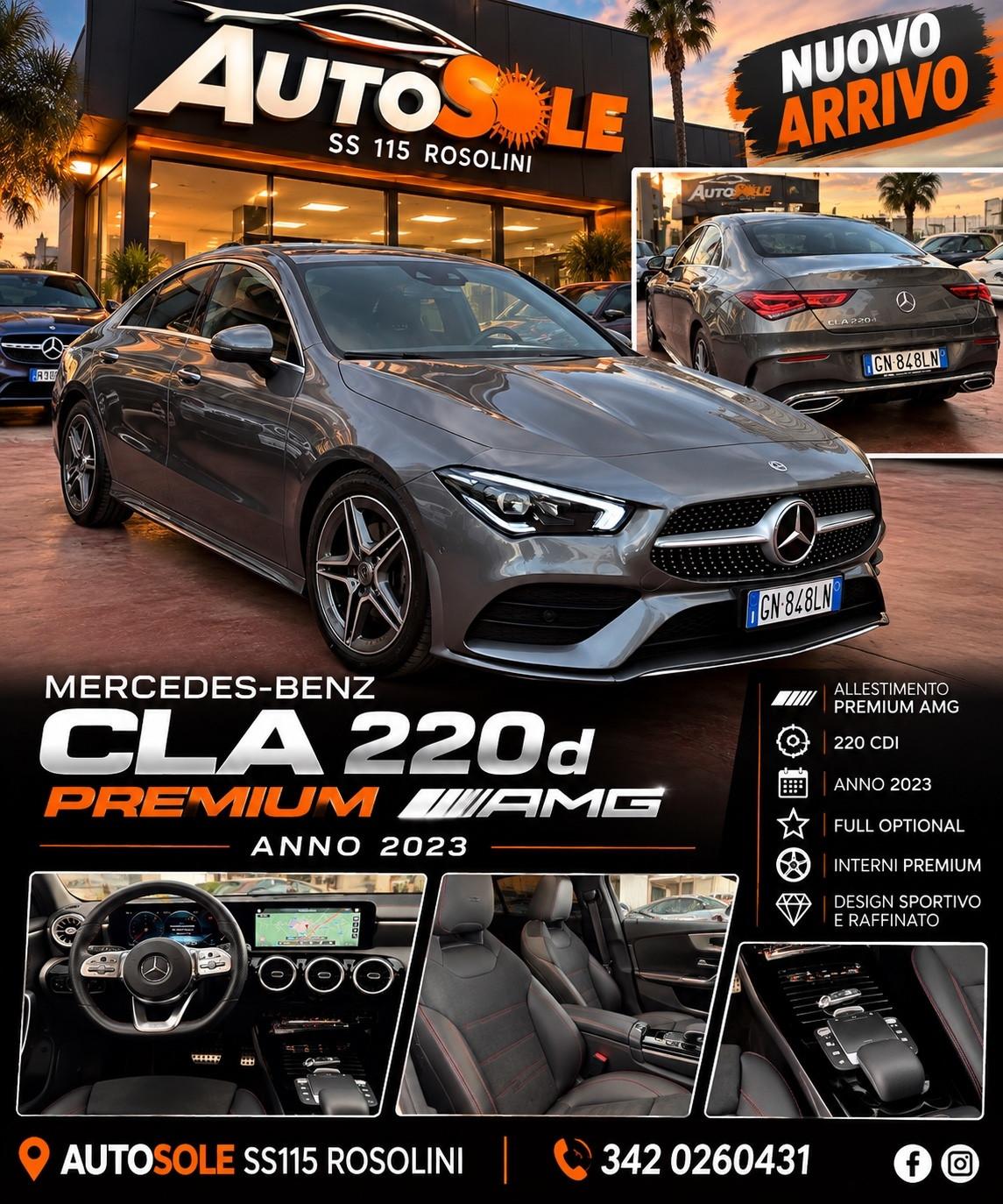Mercedes-benz CLA 220 180 d Automatic Premium