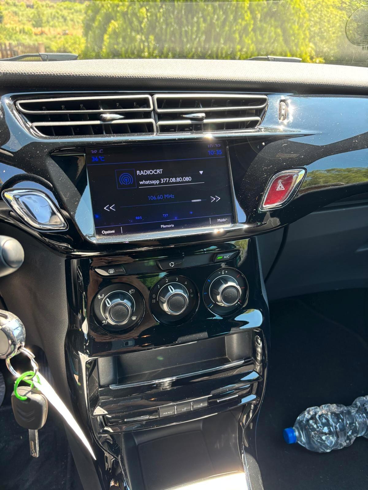 Ds DS3 3 PureTech 82 Chic-Navigatore-Retrocamera-Cerchi lega