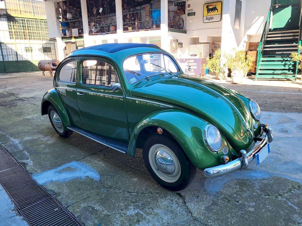 Volkswagen Maggiolino 1200 “Ovalino” Tetto Apribile Käfer Beetle Coccinelle - 1956 - WINTER SALE!