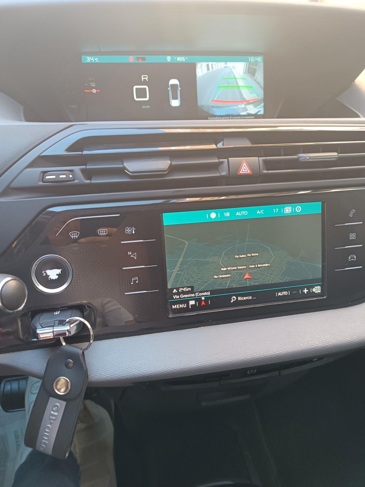 Citroen Grand C4 Picasso BlueHDi 120 CV SHINE AUTOMATICA NAVI CAMERA 7 POSTI