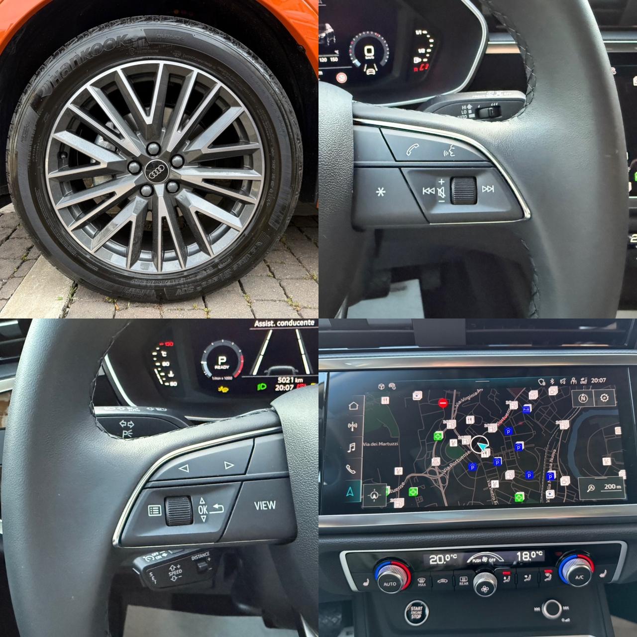 Audi Q3 35tfsi S line + Identity Black - SOLO 4.930Km !!