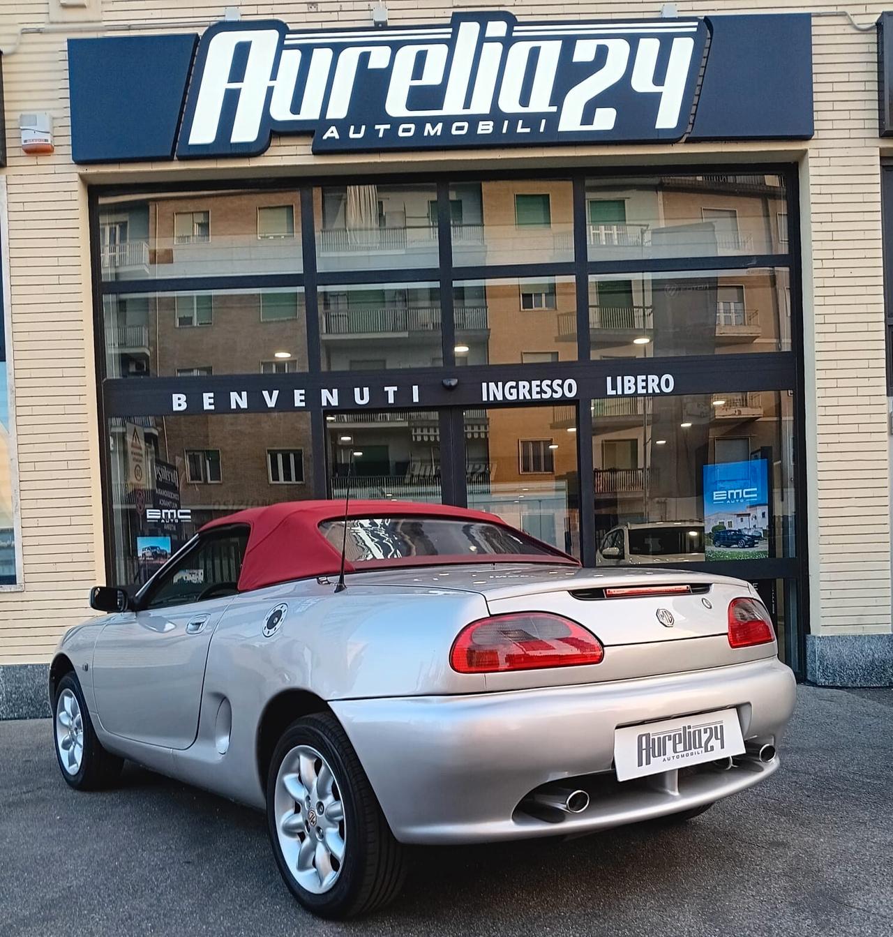 Mg MGF 1.8 MANUALE con Capote Bordeaux e Sospensioni Hydragas NUOVE