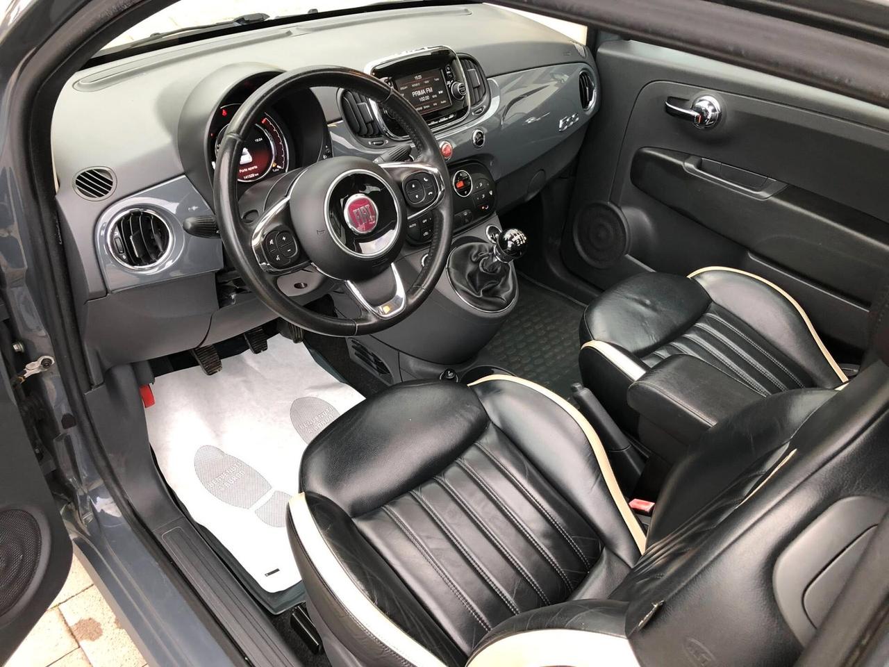 Fiat 500 TWINAIR TURBO 105 CV LOUNGE 2015 FULL OP