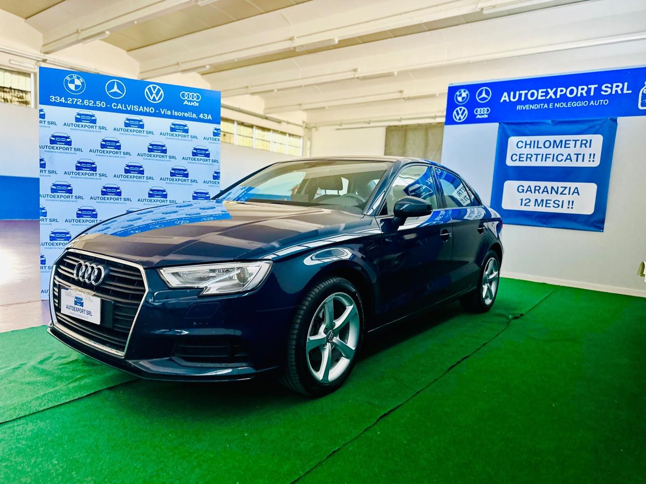 Audi A3 Sedan 1.6 TDI 116 CV/ok neopat/2018