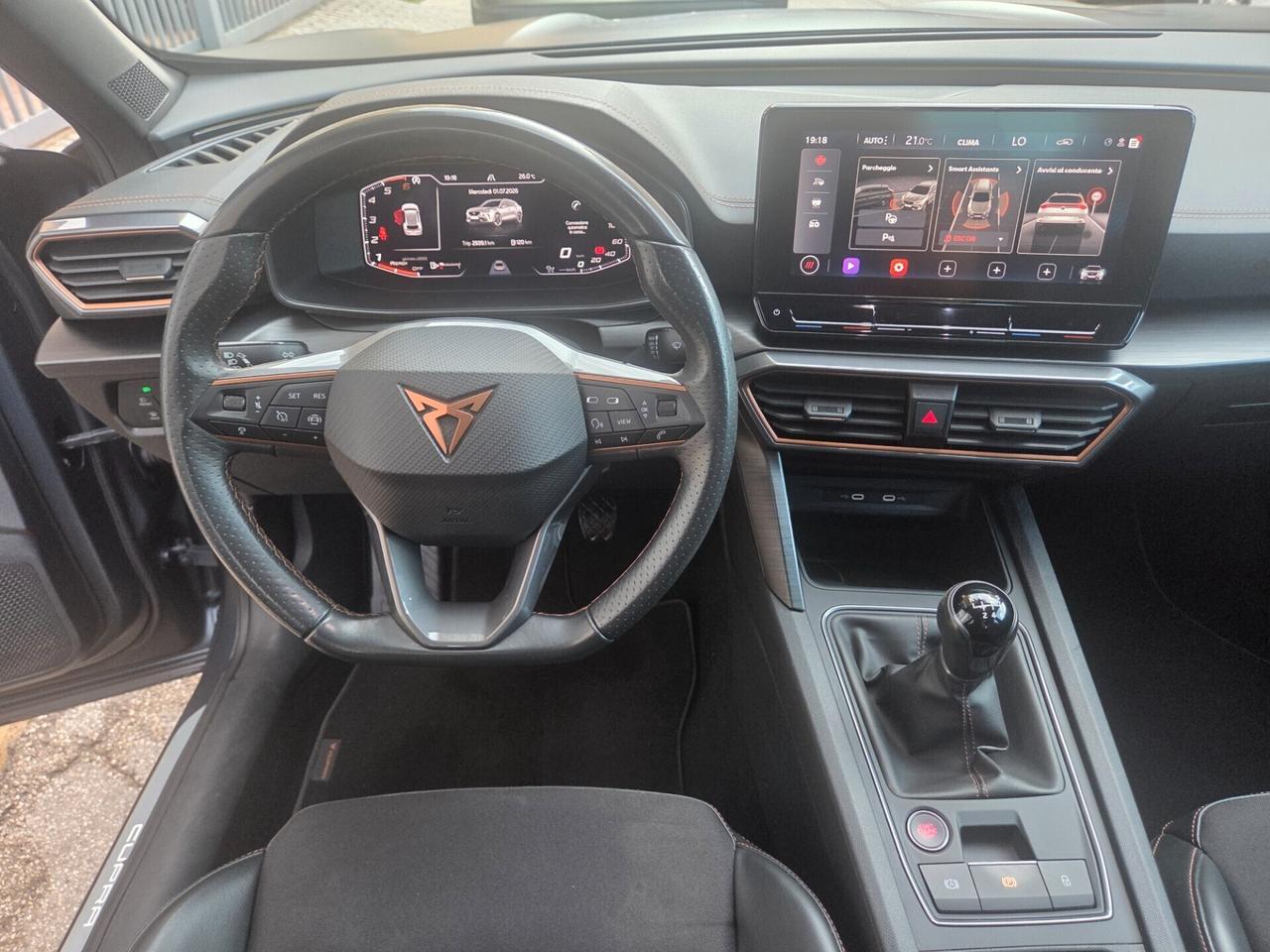 CUPRA FORMENTOR 2.0 TDI 150 CV ANNO 2022 KMCERTIF
