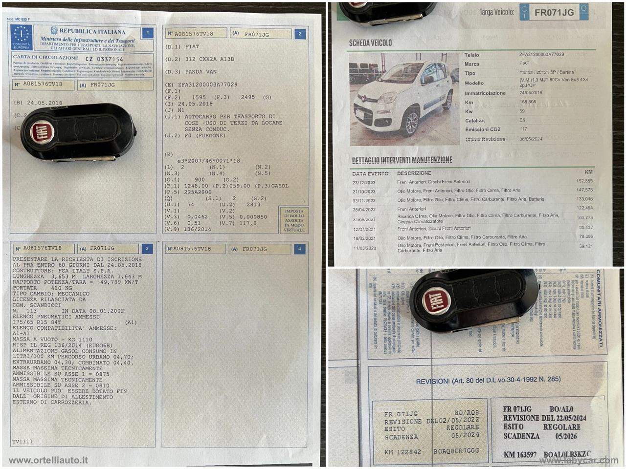 FIAT Panda 1.3 MJT 4x4 Pop Van 2 posti + IVA