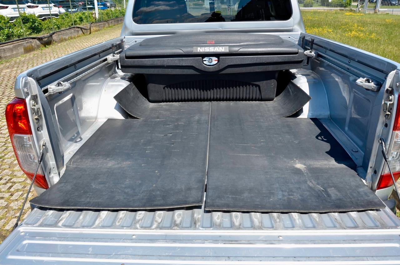 NISSAN NAVARA 2.3 DCI D.CAB 4wd 190cv AUTO, UFF ITALIANA, GANCIO TRAINO, RETRO 360°, PERMUTE
