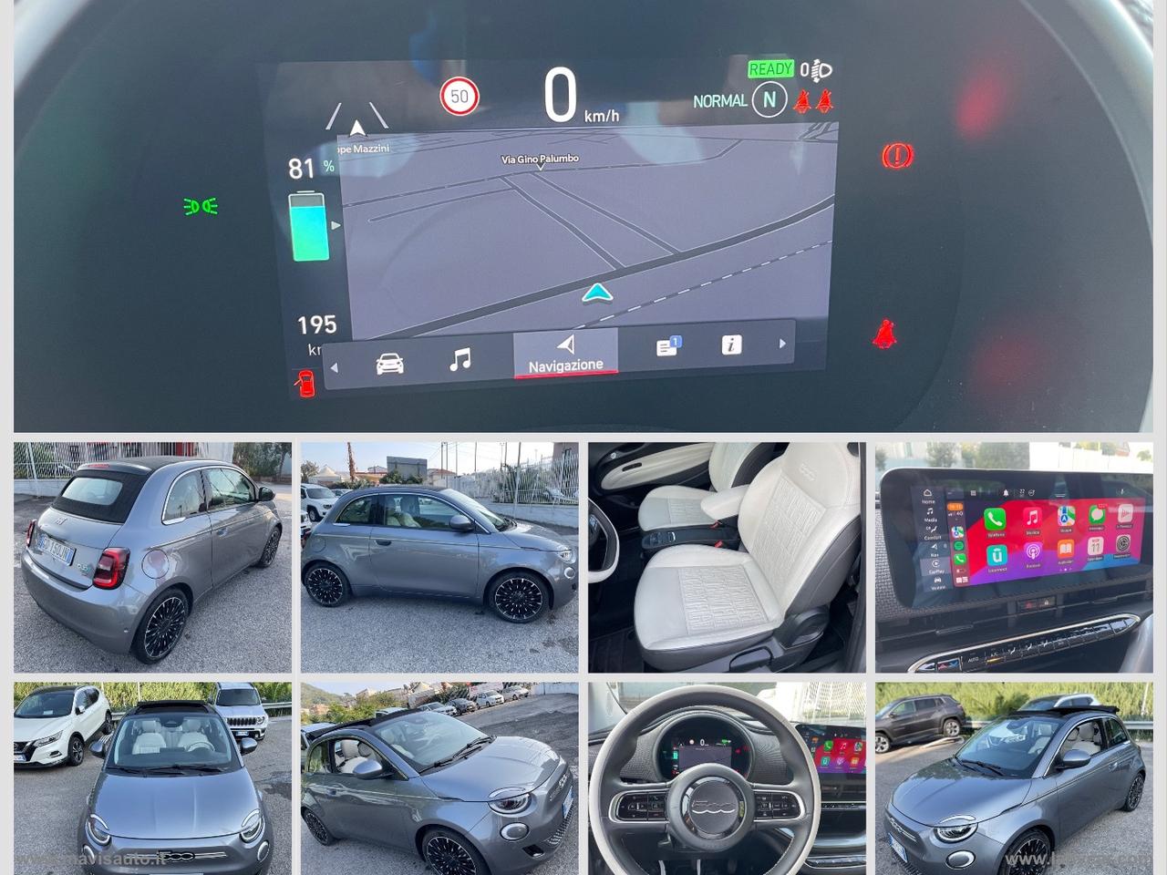 FIAT 500e Cabrio 42 kWh La Prima