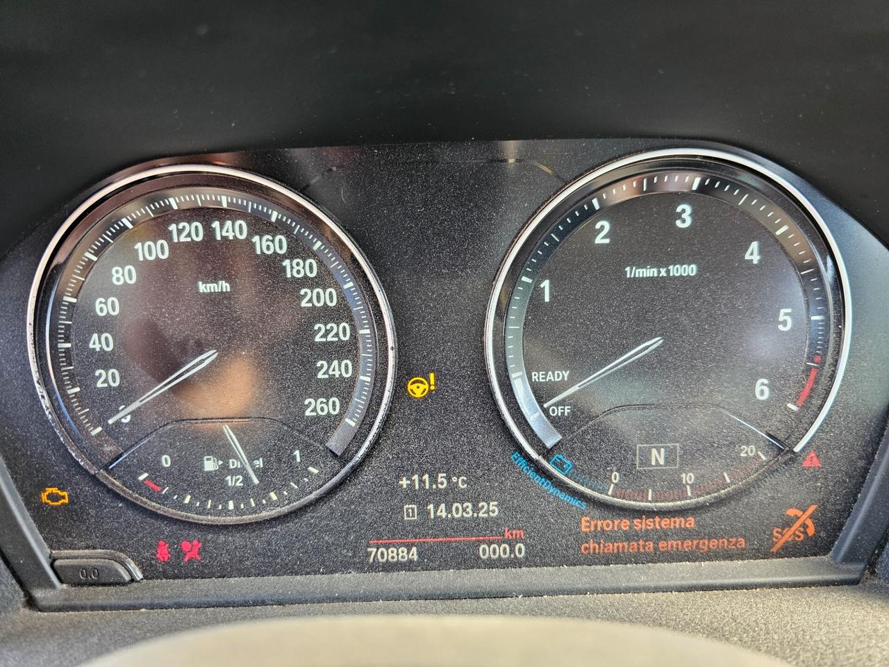 FURTO PARZIALE Bmw 2er Active Tourer 218d Advantage